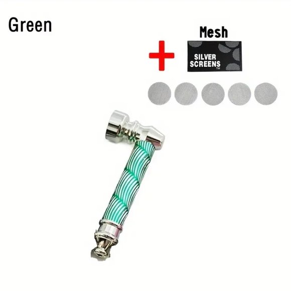 NWT Elegant Stainless Steel Pipe Green - Picture 9 of 9